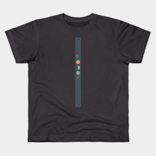 peach moon of summer Kids T-Shirt